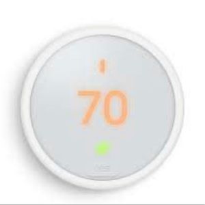 Google, Nest Thermostat E, Smart Thermostat, White